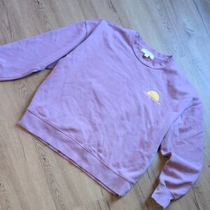 Spiritual Gangster Joy In The Journey Pink Small Sweatshirt